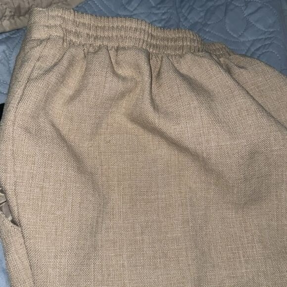 Alfred Dunner Womens Size 16 Beige Straight Leg Pants Polyester - Picture 5 of 10